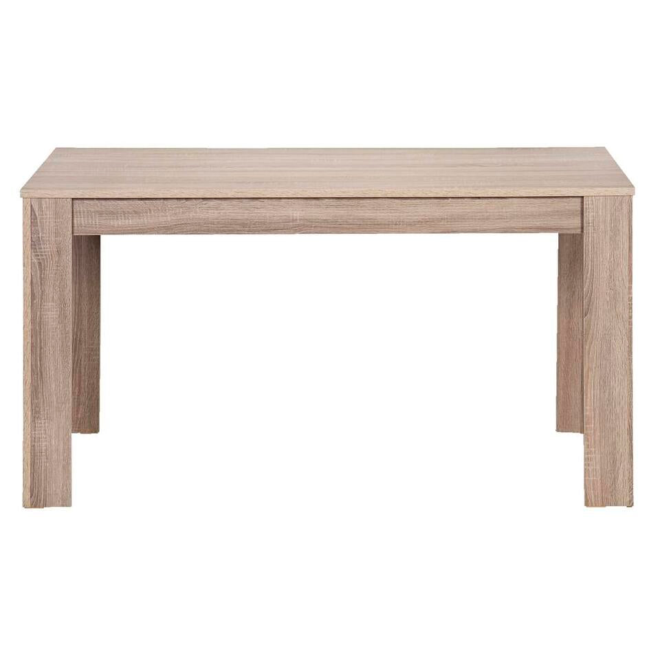 Eetkamertafel - donker eiken - 75x120x80 cm