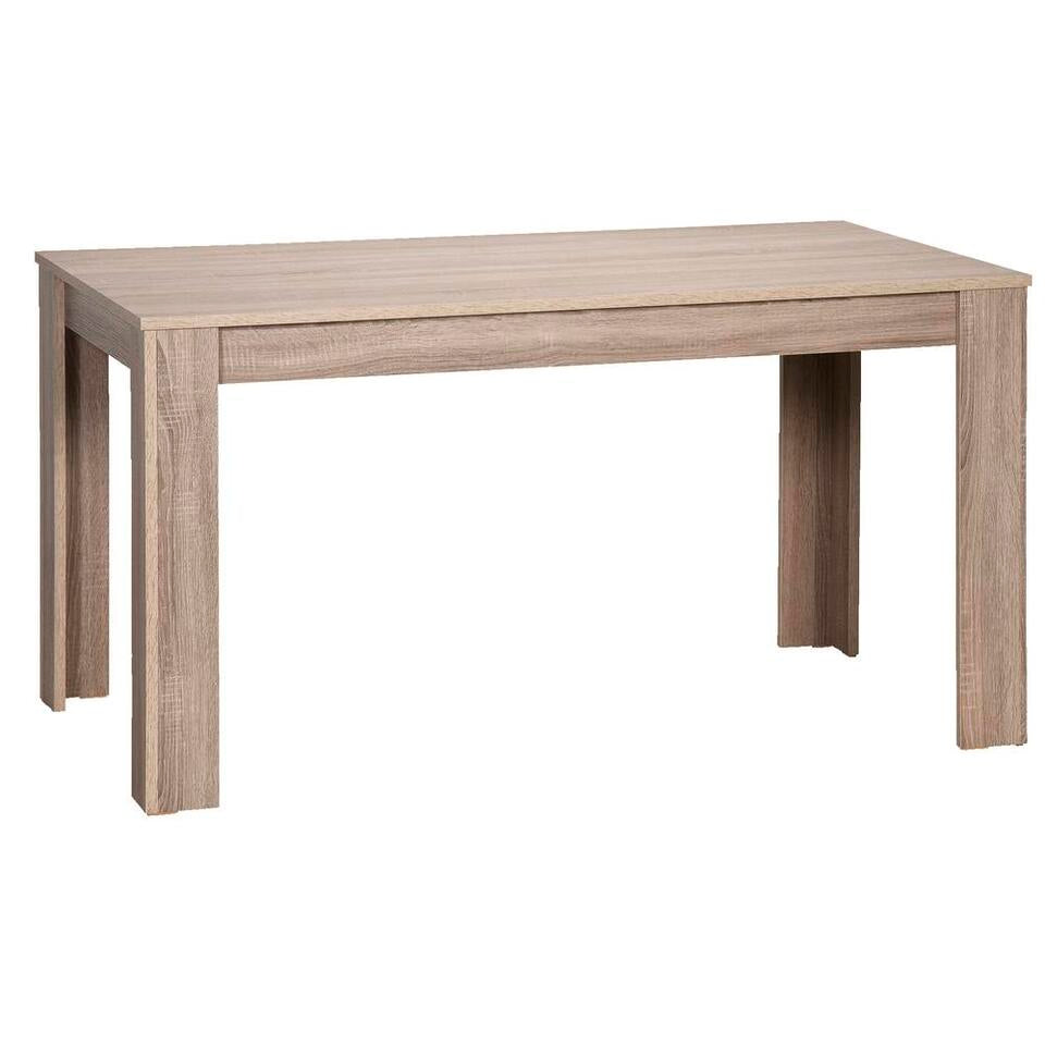 Eetkamertafel - donker eiken - 75x120x80 cm